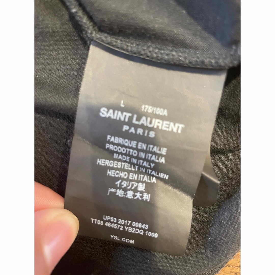 Saint Laurent(サンローラン)のサンローラン  ロゴ　Tシャツ メンズのトップス(Tシャツ/カットソー(半袖/袖なし))の商品写真