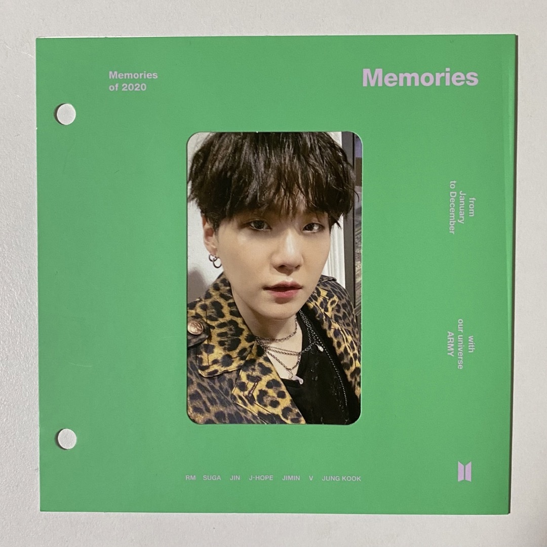 BTS バンタン memories ポストカード SUGA シュガ ユンギ