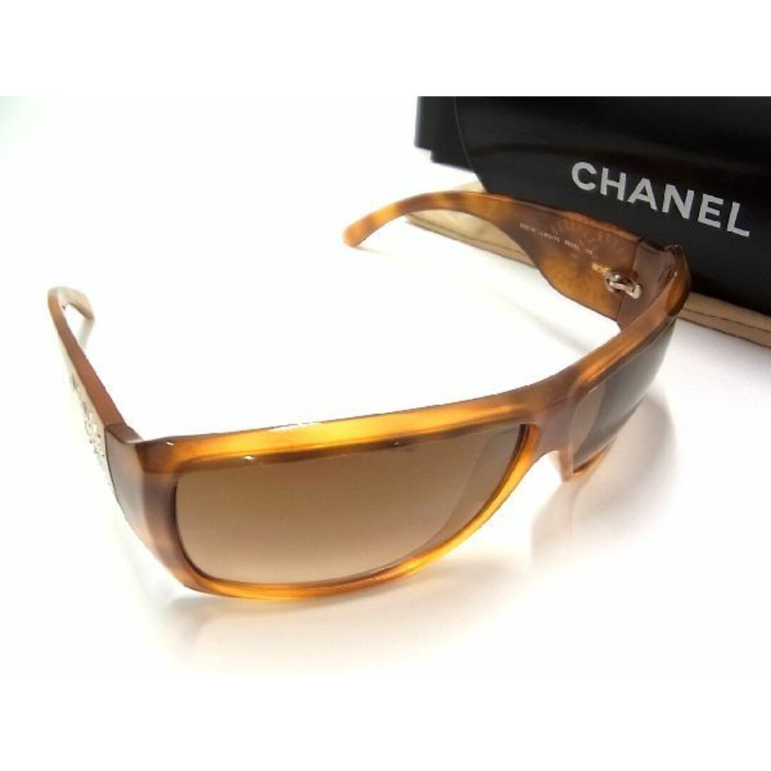 ■新品■未使用■ CHANEL シャネル 6021-B c.910/13 ココマーク サングラス メガネ 眼鏡 レディース ブラウン系 AL5166付属品