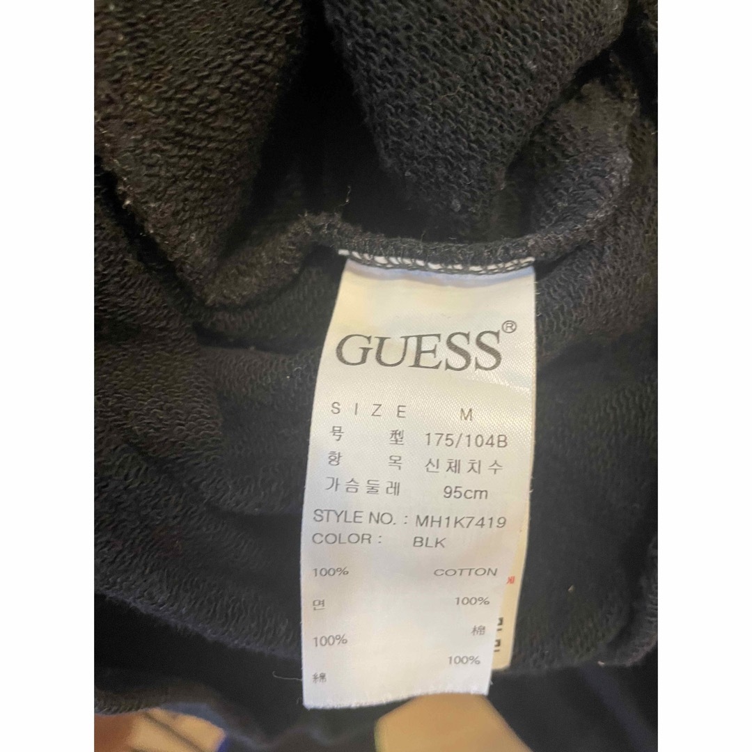 GUESS(ゲス)のGUESS ゲス　ロンt 黒 メンズのトップス(Tシャツ/カットソー(七分/長袖))の商品写真