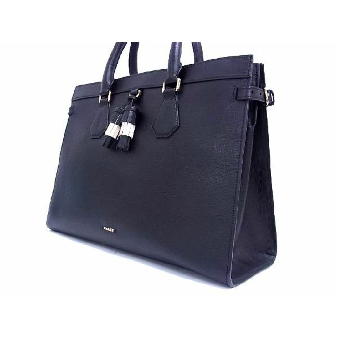 Bally □極美品□ BALLY バリー レザー 2WAY タッセル ハンドバッグ