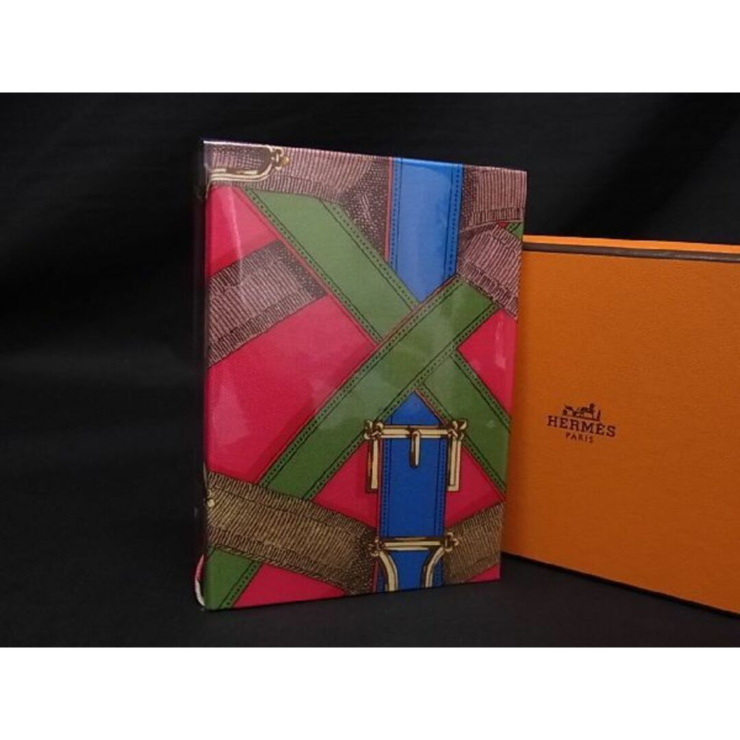 Hermes(エルメス)の■未開封■新品■未使用■ HERMES エルメス シルク ノートブック 文房具 ステーショナリー レディース ピンク系×マルチカラー AL7431  レディースのファッション小物(その他)の商品写真