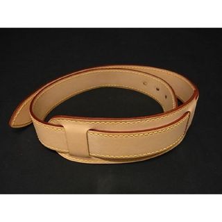 ルイヴィトン(LOUIS VUITTON)の■極美品■ LOUIS VUITTON ルイヴィトン バッグ用 ショルダーストラップ 肩掛け ベージュ系 AL6442(その他)