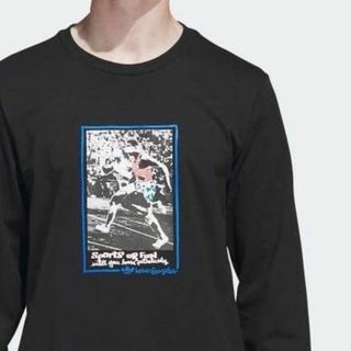 オリジナルス(Originals（adidas）)の[新品] 2XL 身幅58cm | グラフィック シュムーフォイル長袖Tシャツ(Tシャツ/カットソー(七分/長袖))