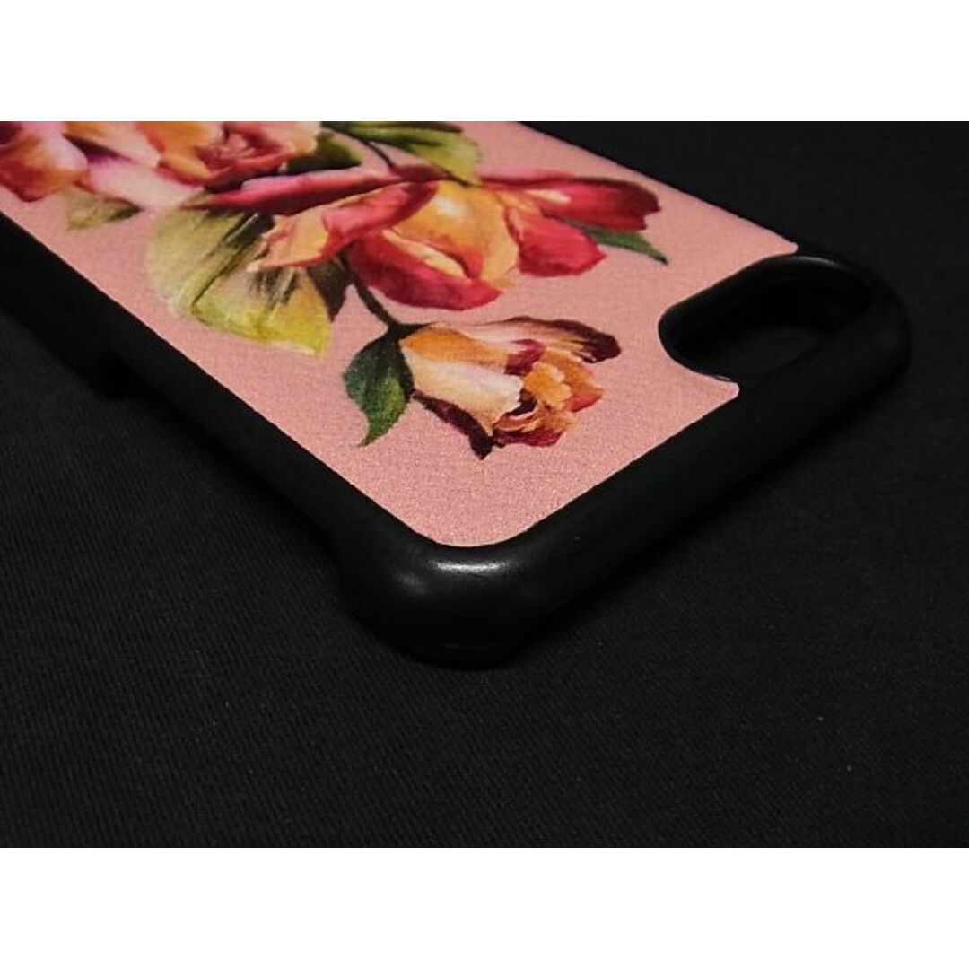 DOLCE&GABBANA(ドルチェアンドガッバーナ)の■新品■未使用■ DOLCE&amp;GABBANA ドルチェ&amp;ガッバーナ レザー 花柄 iPhone7/8/SE対応 スマホケース アイフォンケース ピンク系 BG1356  メンズのファッション小物(その他)の商品写真