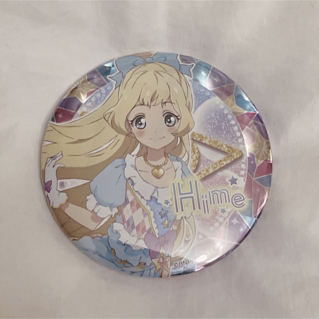 アイカツ ひめ 缶バッチ - キャラクターグッズ