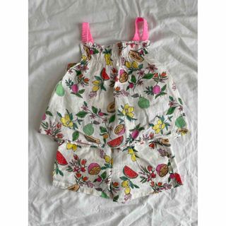 ザラキッズ(ZARA KIDS)のzarababy フルーツ柄　セットアップ　92(ワンピース)