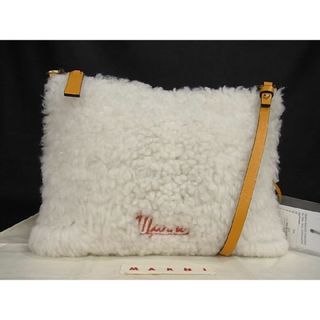 【新品未使用】 MARNI マルニ バッグ ショルダーバッグ ブラック ボア POCHETTE W/STRAP PHMO0011L0LM071