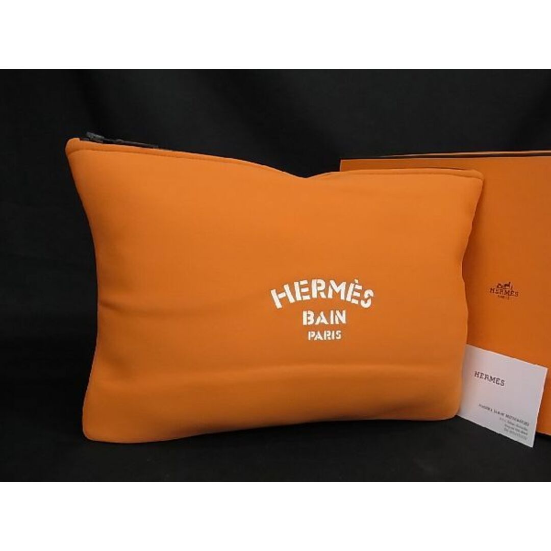 Hermes(エルメス)の■新品同様■ HERMES エルメス トゥルースフラットGM  キャンバス ポーチ マルチケース 小物入れ オレンジ系 AN2313 レディースのファッション小物(その他)の商品写真