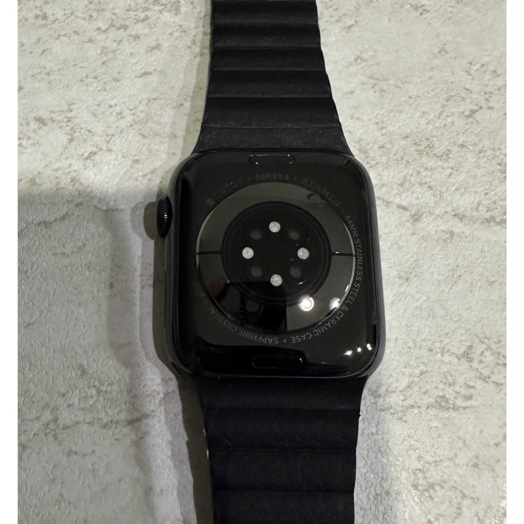 Hermes - Apple Watch エルメス Series 6 44mm ブラックステンの通販