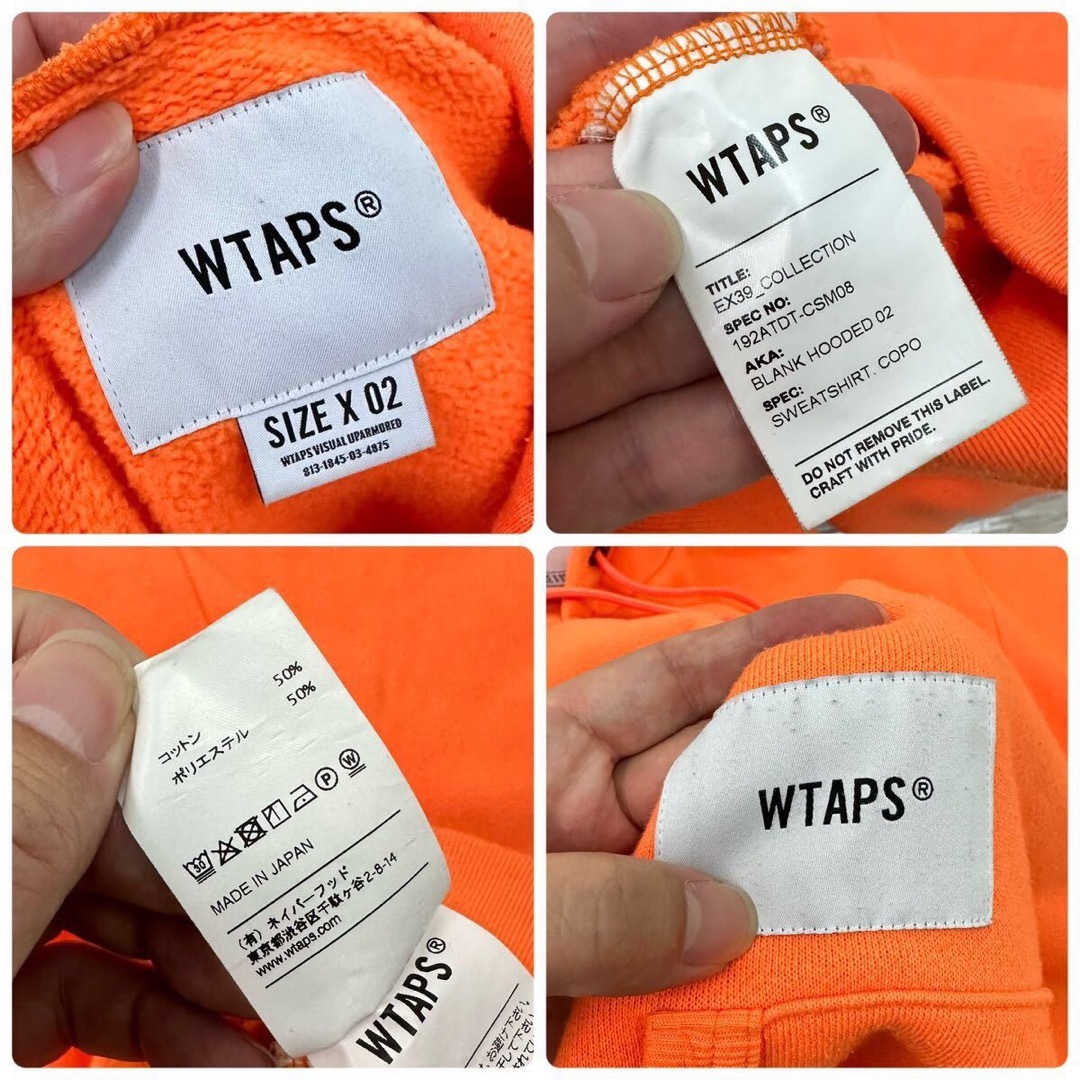 W)taps(ダブルタップス)の19aw 2019 WTAPS プルオーバー スウェット フーディ パーカー M メンズのトップス(パーカー)の商品写真