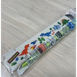 新品未使用　DINOSAURS スライド箸&箸箱セット　 (弁当用品)