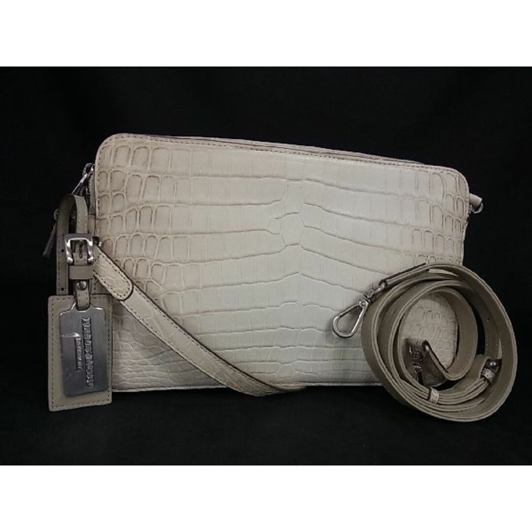 □極上□本物□新品同様□ Pelley Lusso ペレリールッソ クロコダイル