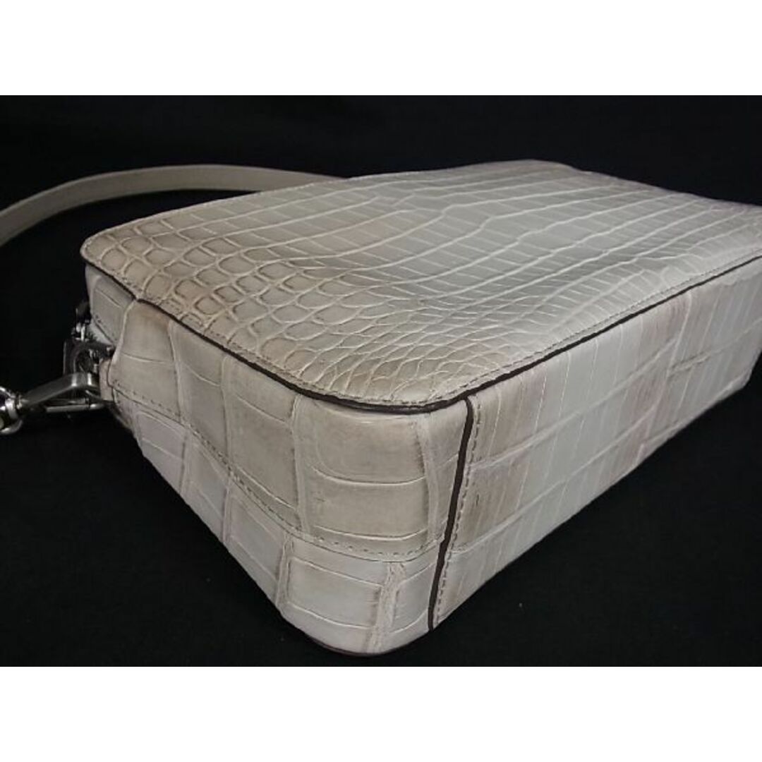 □極上□本物□新品同様□ Pelley Lusso ペレリールッソ クロコダイル