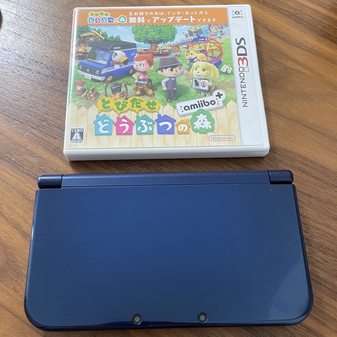 Newニンテンドー3DS LL メタリックブルー 本体 Nintendo 青 紺