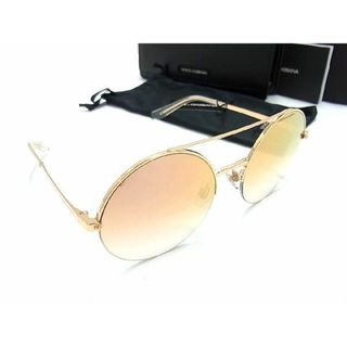 ドルチェアンドガッバーナ(DOLCE&GABBANA)の■新品■未使用■ DOLCE＆GABBANA ドルチェ&amp;ガッバーナ DG2237 1298/6F 54□19 140 2N サングラス メガネ 眼鏡 ピンクゴールド系 BD7940(その他)