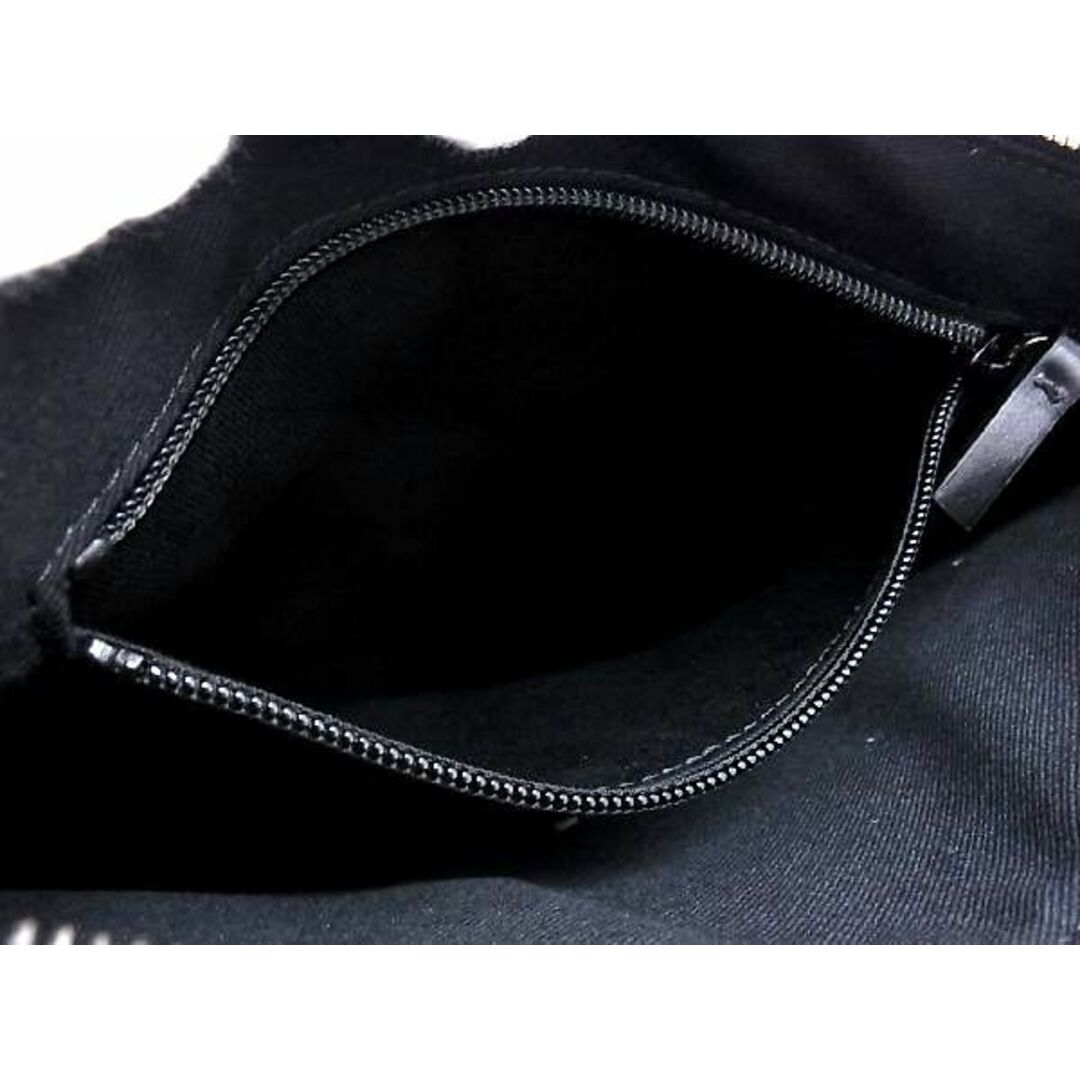 VERSACE - 新品 未使用 VERSACE ヴェルサーチ ラ グレカ PVC クラッチバッグ セカンドバッグ メンズ ブラック系×グレー