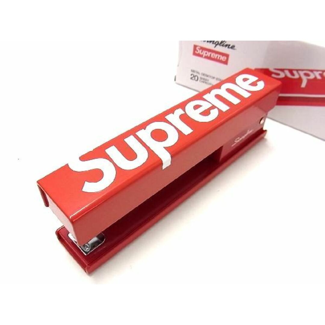 ■新品■未使用■ Supreme シュプリーム スイングライン コラボ ステープラー ホチキス ホッチキス 文房具 レッド系 AM6470