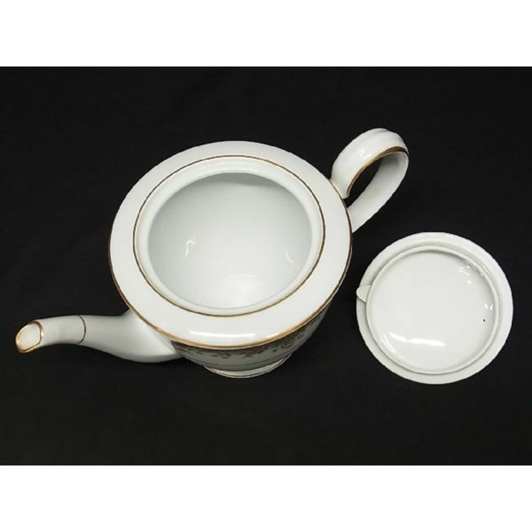 ■美品■ Noritake ノリタケ フラワー ティーポット シュガーポット クリーマー 食器 テーブルウェア 3点セット ホワイト系 DA3709 5