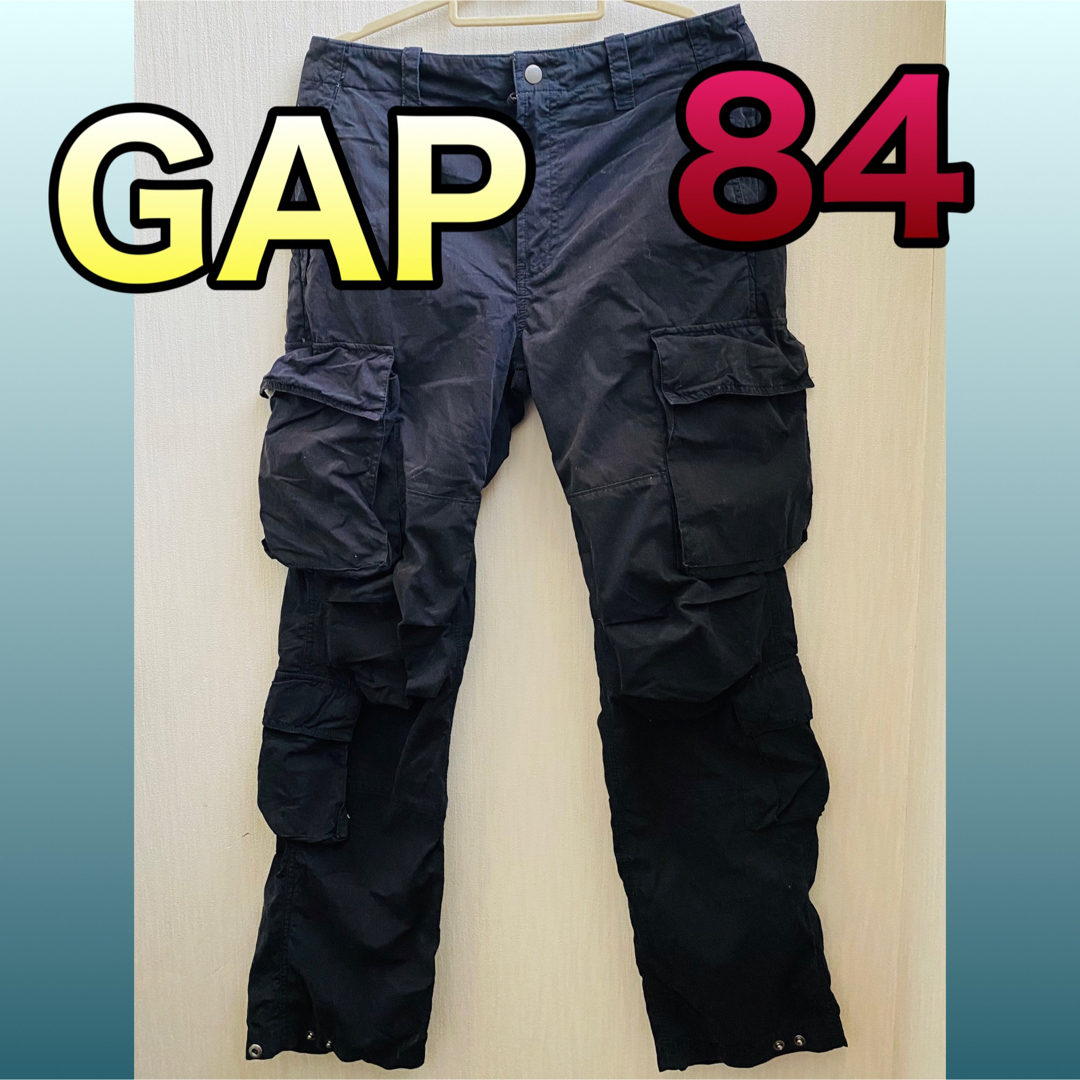 GAP ユーティリティ カーゴパンツ ブラック