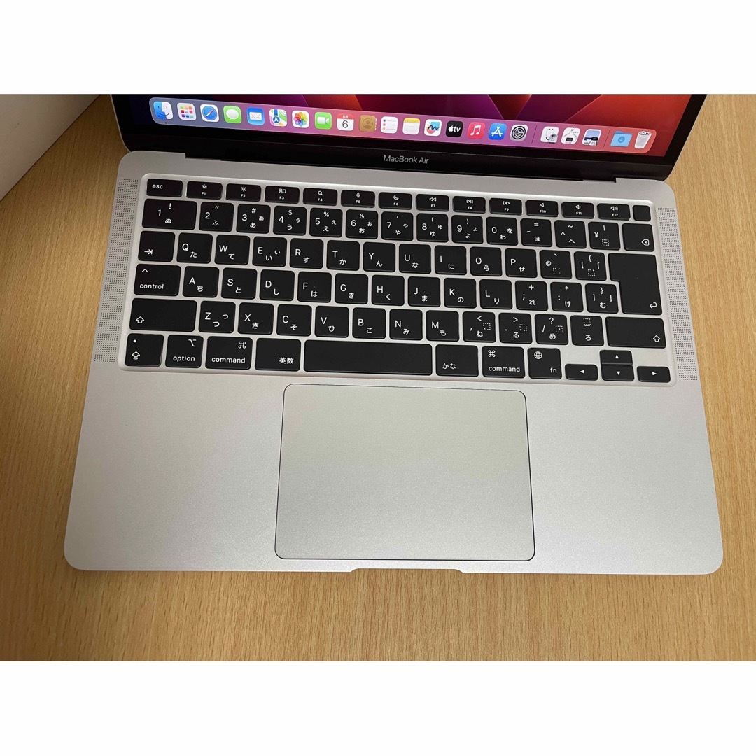 【美品】MacBook Air M1 13インチ（2020）シルバー