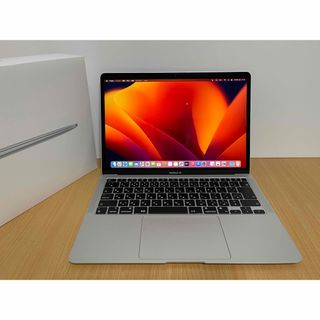 アップル(Apple)の美品　Macbook Air M1 13インチ　シルバー(ノートPC)