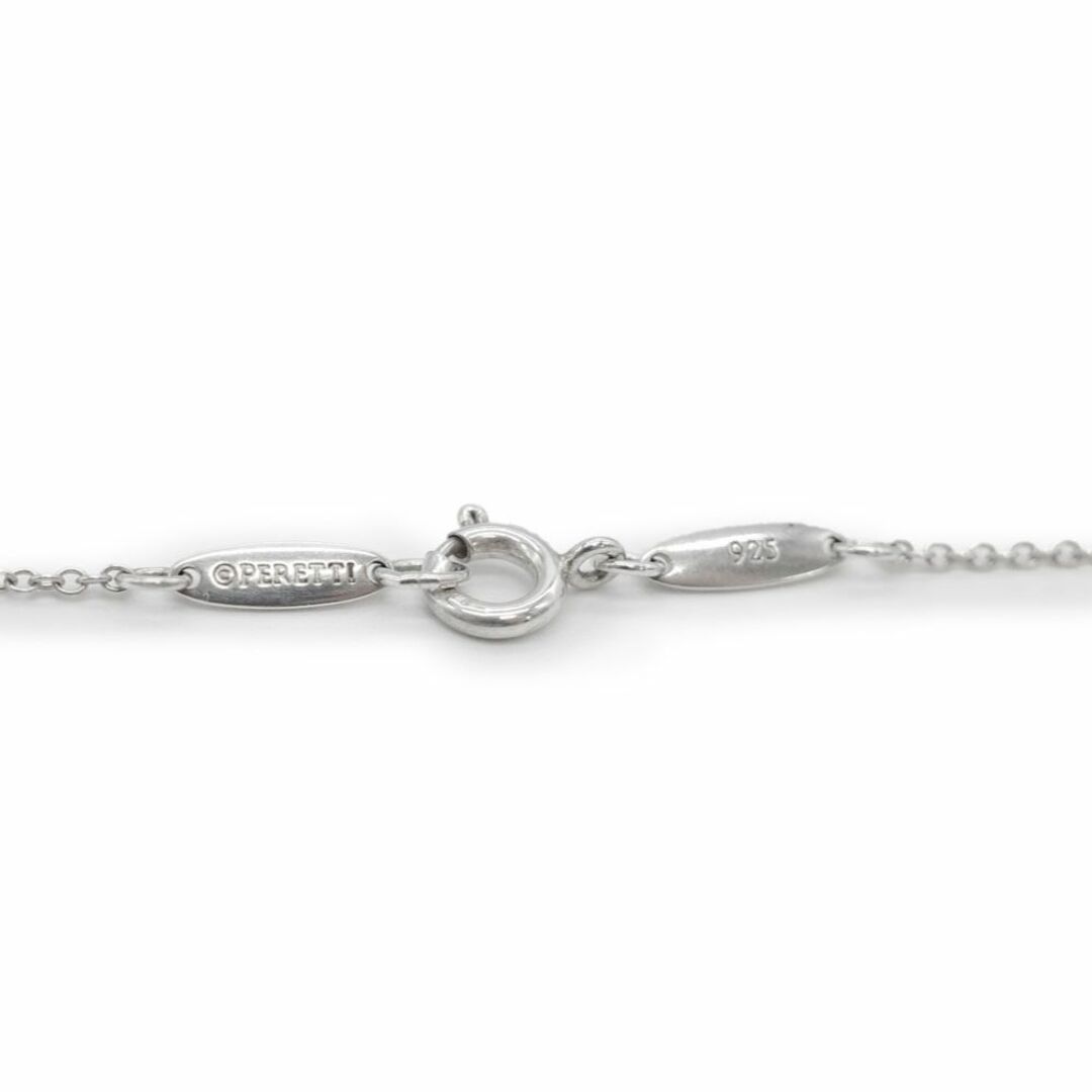 Tiffany & Co.(ティファニー)の美品 ティファニー オープンハート ネックレス エルサ・ペレッティ シルバー レディースのアクセサリー(ネックレス)の商品写真