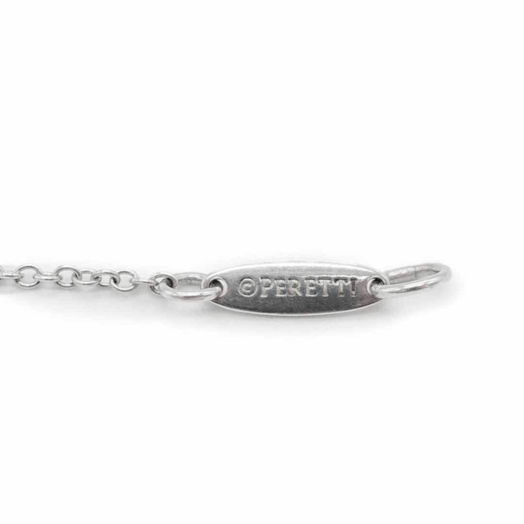 Tiffany & Co.(ティファニー)の美品 ティファニー オープンハート ネックレス エルサ・ペレッティ シルバー レディースのアクセサリー(ネックレス)の商品写真