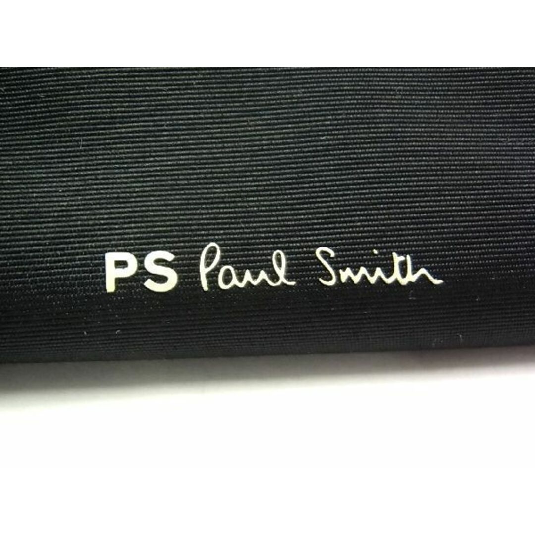 ■新品■未使用■ PS Paul Smith ピーエスポールスミス ナイロン L字ファスナ― コインケース コインパース カード入れ ブラック系  BE1321