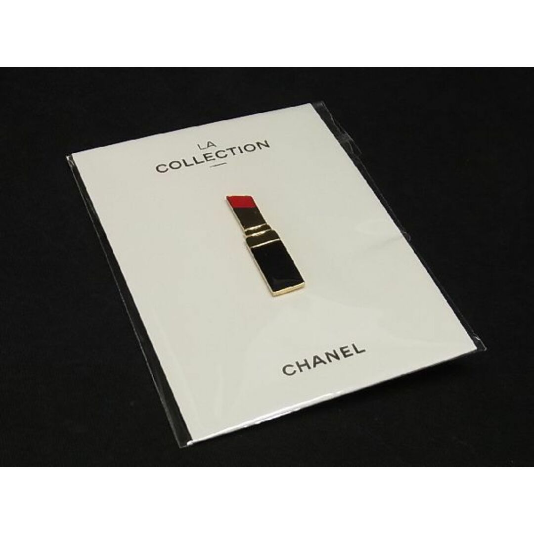 ■未開封■新品■未使用■ CHANEL シャネル LA COLLECTION ピンバッジ ピンブローチ ゴールド系×ブラック系 AK7869