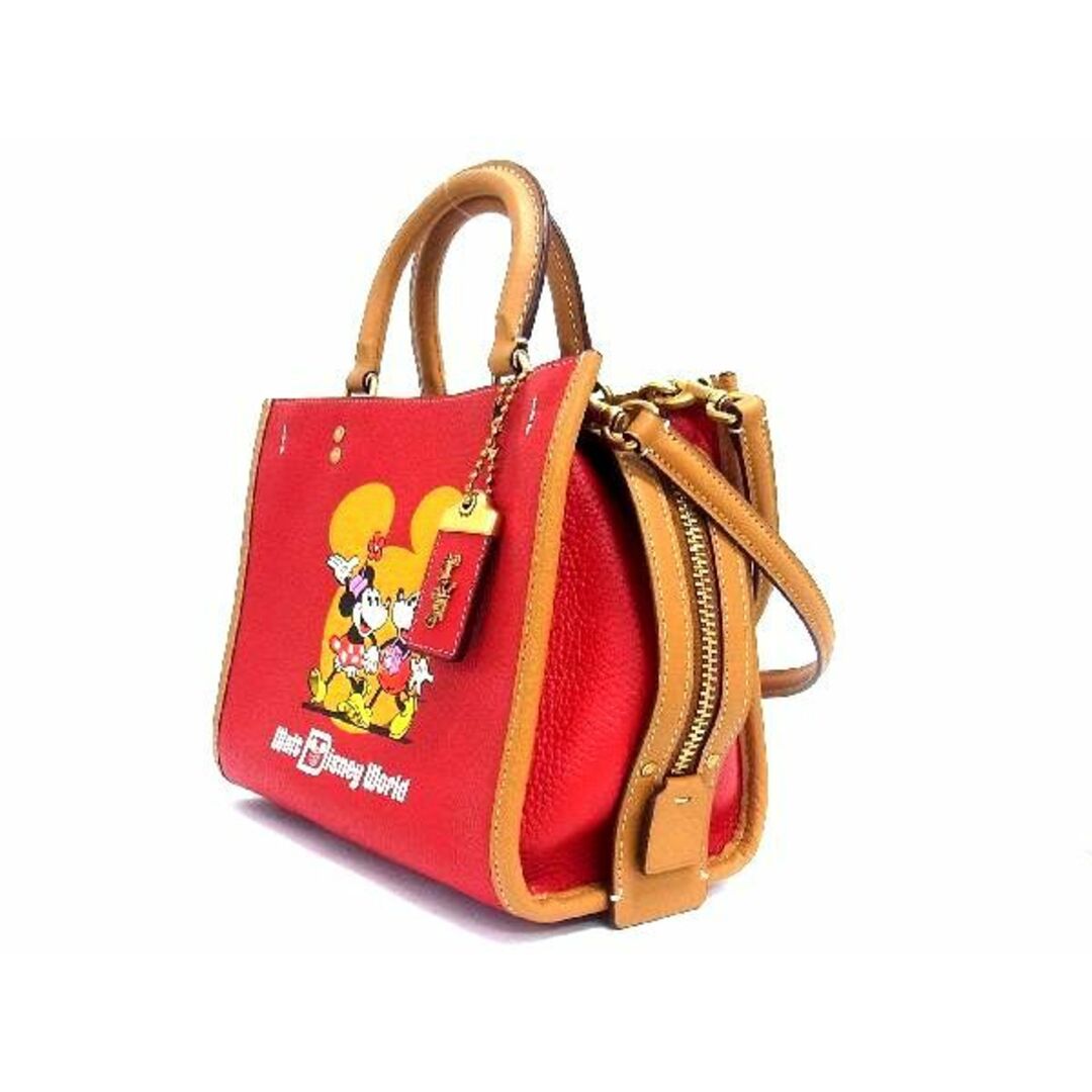 COACH トートバッグ ショルダーローグ25 ディズニー ミッキーMicky