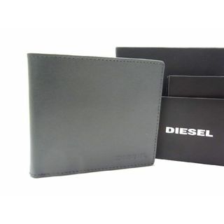 ディーゼル(DIESEL)の■新品■未使用■ DIESEL ディーゼル レザー 二つ折り 財布 ウォレット グレー系 AM2569(その他)