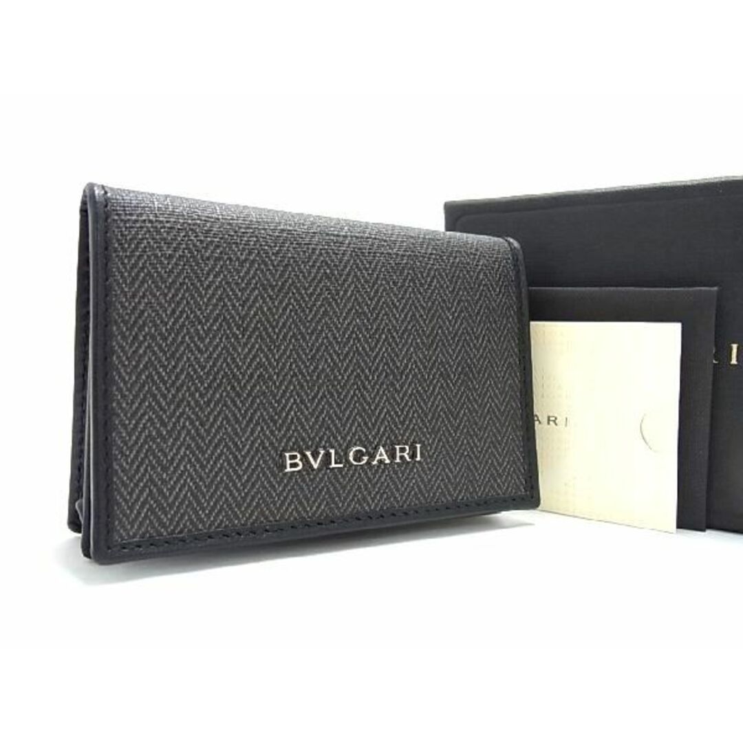 □新品□未使用□ BVLGARI ブルガリ ウィークエンド PVC×レザー カード