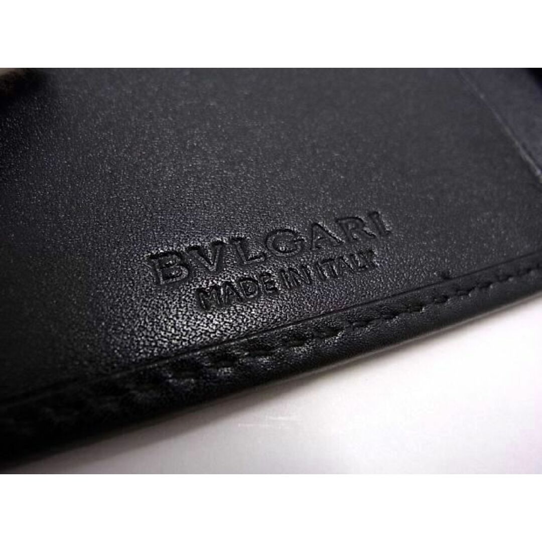■新品■未使用■ BVLGARI ブルガリ ウィークエンド PVC×レザー カードケース カード入れ 名刺入れ グレー系 AM2954新品