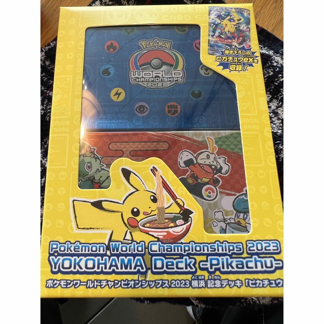 ポケモンwcs2023横浜記念デッキ 新品未開封Yokohama Pikachu