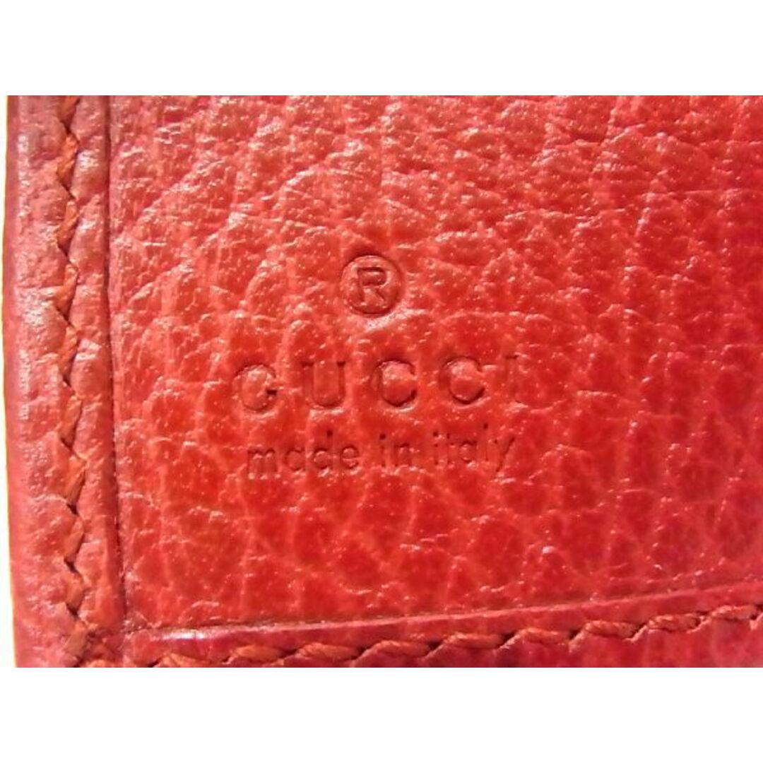 Gucci(グッチ)の■新品■未使用■ GUCCI グッチ 546584 GGマーモント レザー コンパクト 三つ折り 財布 ウォレット 小銭入れ 札入れ レッド系 AN7621  メンズのファッション小物(長財布)の商品写真