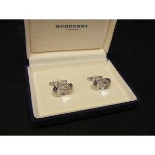 バーバリー(BURBERRY)の■新品■未使用■ BURBERRY バーバリー カフス カフリンクス アクセサリー メンズ シルバー系 BD5863(その他)