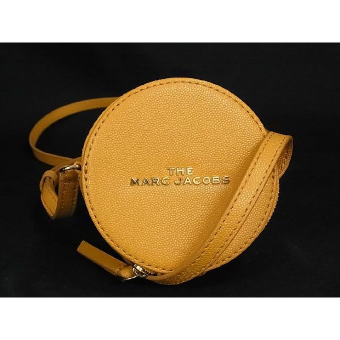 未使用■新品■未使用■ MARC JACOBS マークジェイコブス ザ ホットスポット レザー ショルダー クロスボディ ミニバッグ イエロー系 BD7953