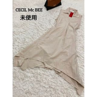 セシルマクビー(CECIL McBEE)のタグ付き未使用 CECIL Mc BEE ワンピース 税別7900円(ロングワンピース/マキシワンピース)