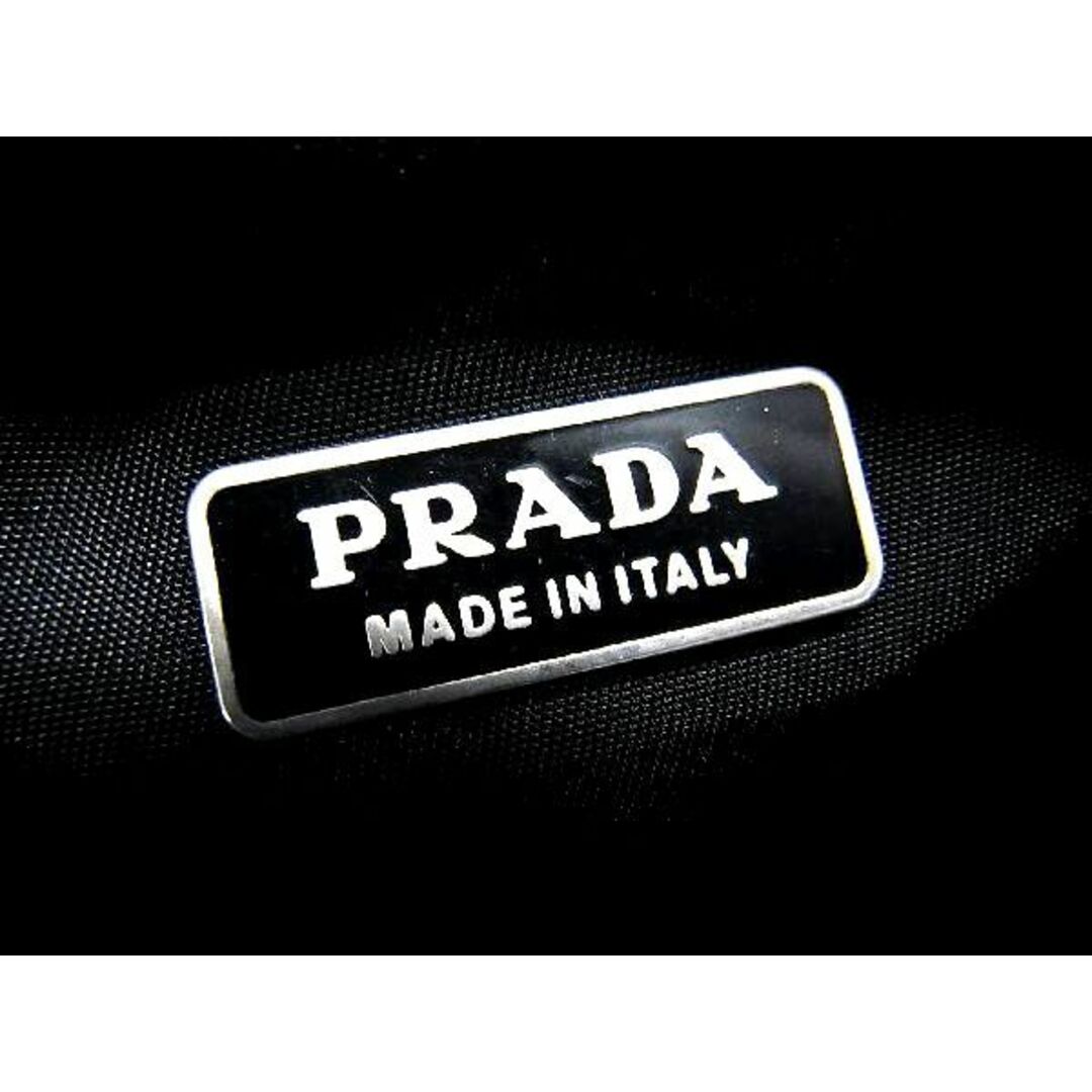 ■極美品■ PRADA プラダ テスートナイロン ハンドバッグ ミニバッグ レディース ブラック系 AN4054