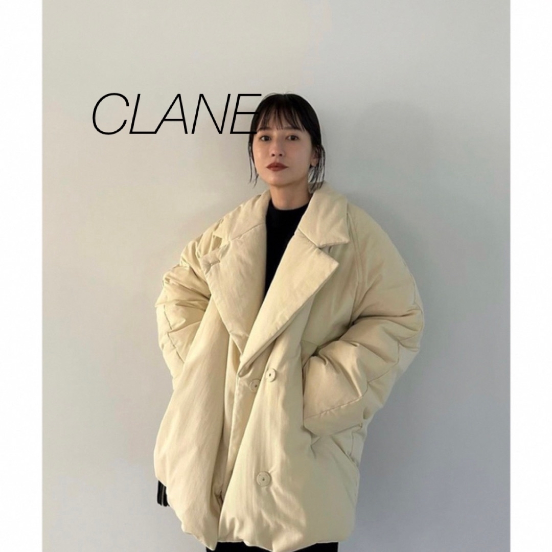 CLANEクラネ COCOON SHORT DOWN COAT | formaearchitetti.it