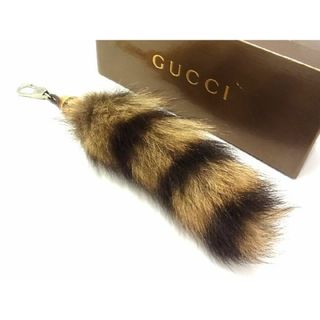 グッチ(Gucci)の■新品■未使用■ GUCCI グッチ バンブー×ファー  キーホルダー バッグチャーム アクセサリー レディース メンズ ブラウン系 AN5270 (その他)