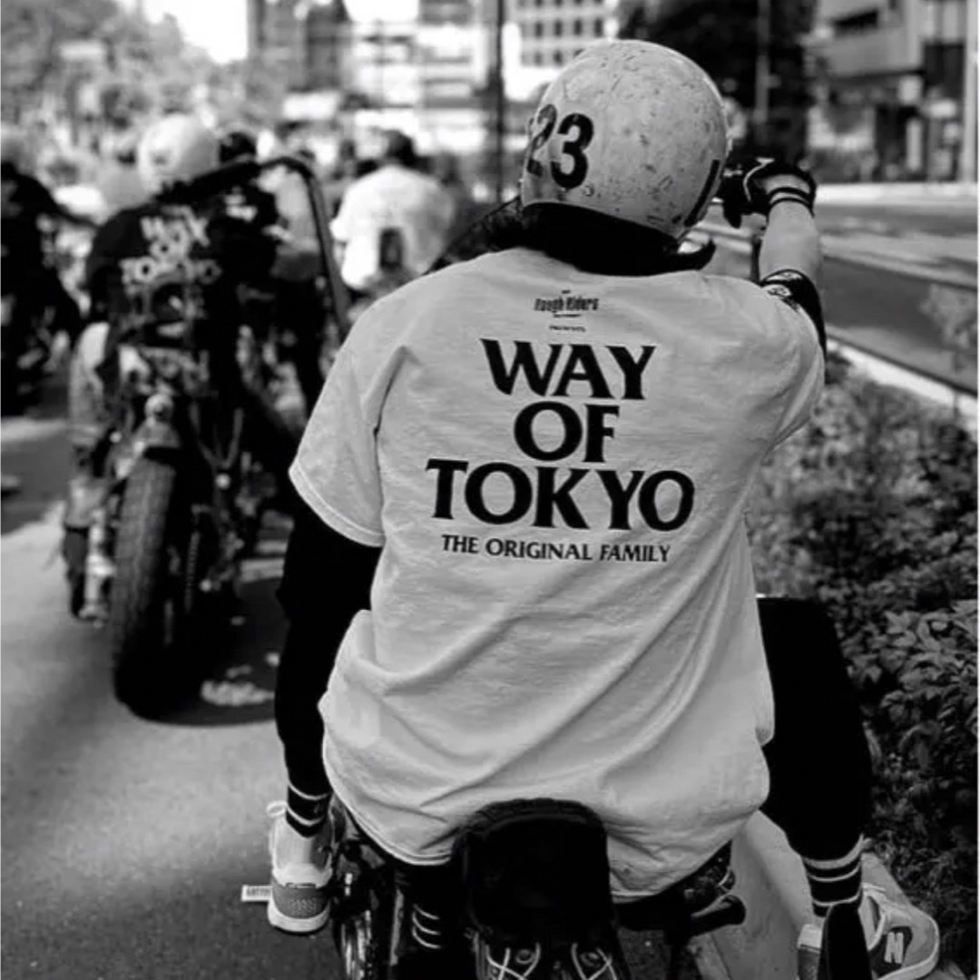 RATS WAY OF TOKYO SS TEE White × Black
