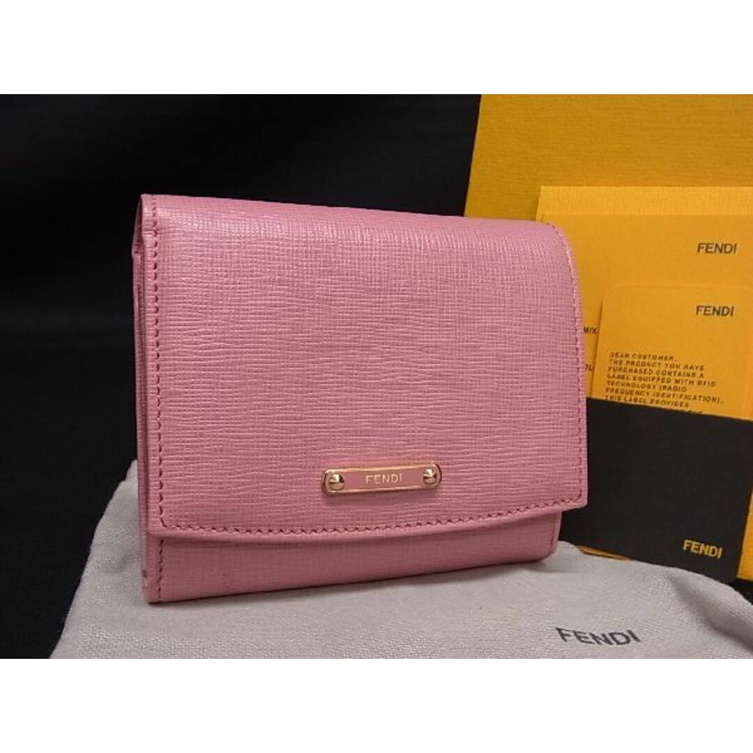 FENDI - □新品□未使用□ FENDI フェンディ レザー 二つ折り 財布