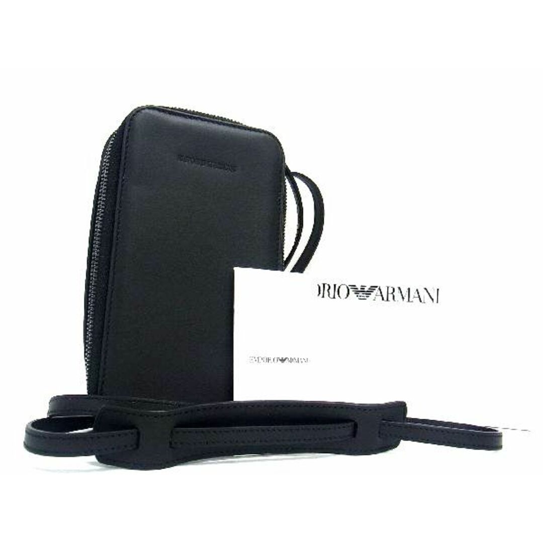 □新品□未使用□ EMPORIO ARMANI エンポリオアルマーニ レザー クロス