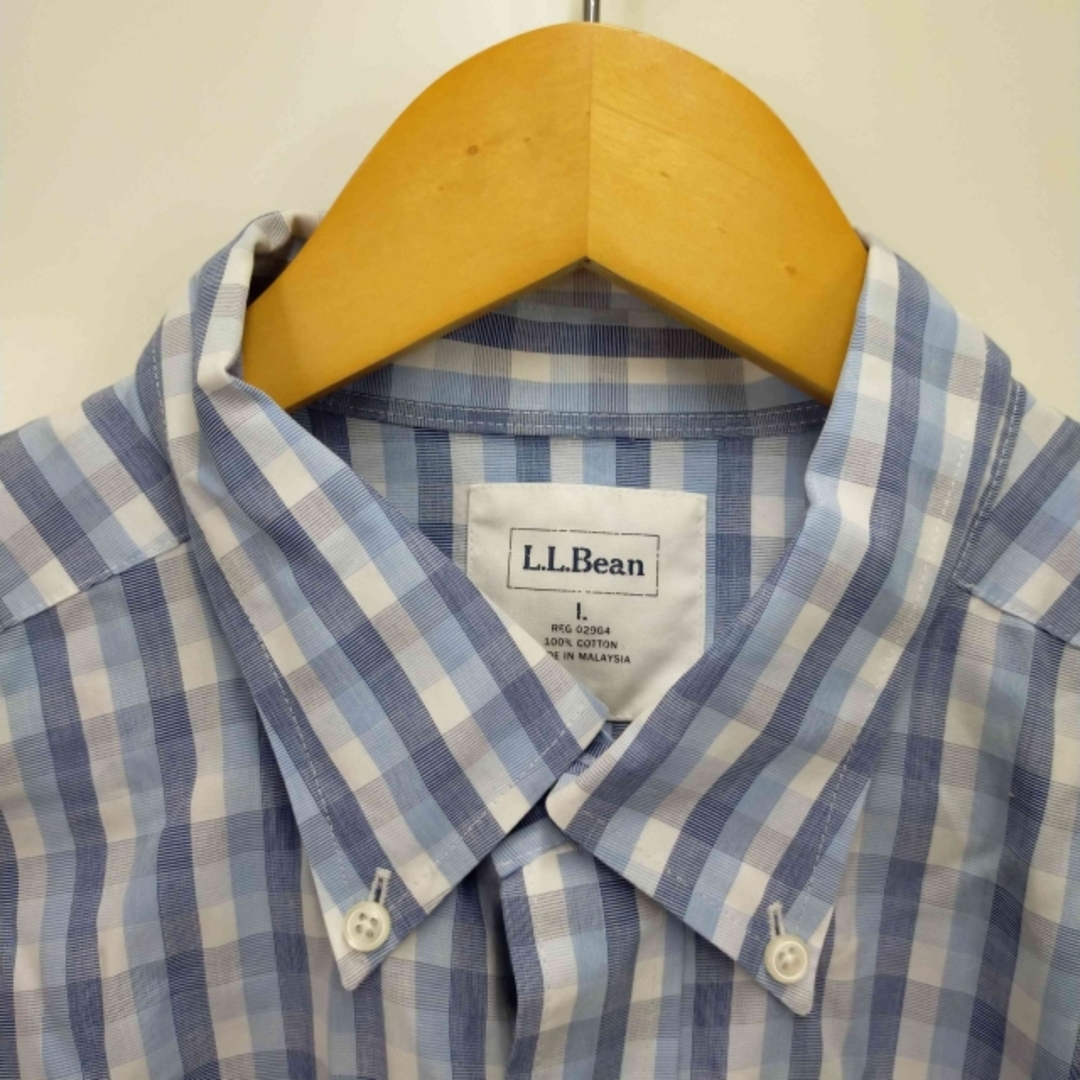 L.L.Bean(エルエルビーン) 半袖ボタンダウンシャツ メンズ トップス