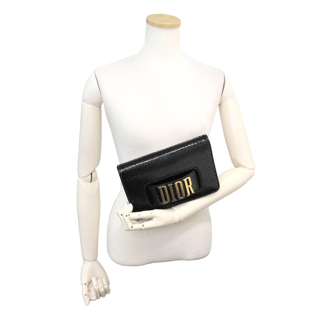 Dior - ディオール クラッチバッグ セカンドバッグ ポーチ パイソン 