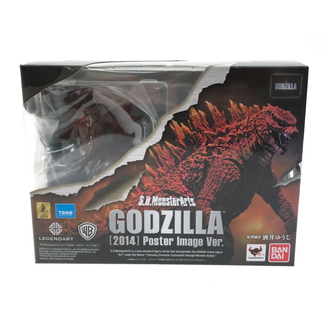 ▼▼BANDAI バンダイ S.H.Monster Arts/ゴジラ ポスターイメージVer. 開封品