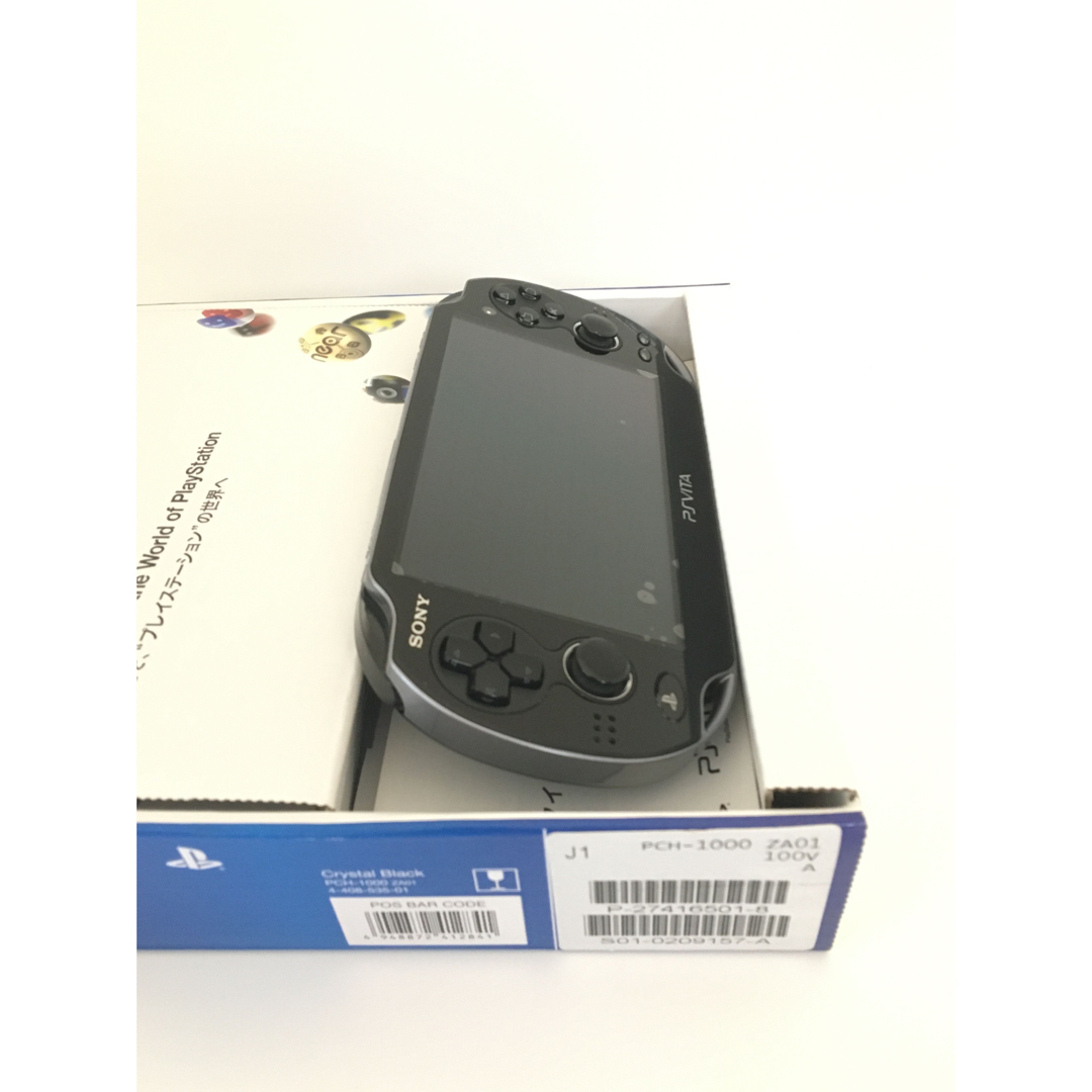 SONY(ソニー)のSONY  PlayStation  Vita   PCH-1000 ZA01 エンタメ/ホビーのゲームソフト/ゲーム機本体(携帯用ゲーム機本体)の商品写真