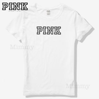 ヴィクトリアズシークレット(Victoria's Secret)のPINK♡エブリデイ Tシャツ♡ホワイト(Tシャツ(半袖/袖なし))